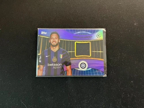 Hakan Calhanoglu 2024 Topps UEFA Club Soccer Purple /299