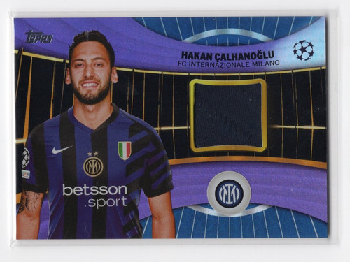 Hakan Calhanoglu 2024 Topps UEFA Purple /299