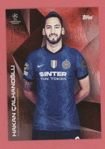 Hakan Calhanoglu 2021 Topps UEFA Red /10