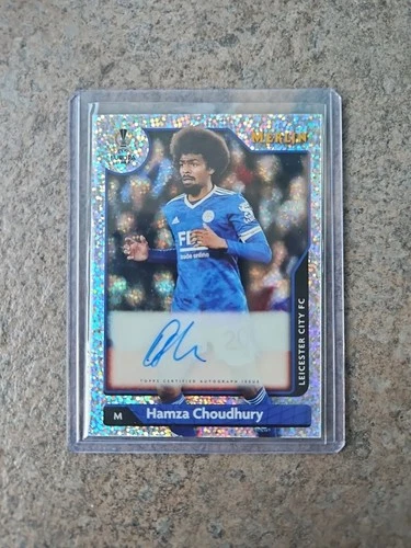 Hamza Choudhury 2021 Topps Merlin Chrome /150