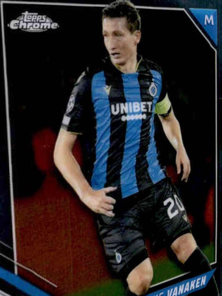 Hans Vanaken 2021 Topps Chrome UCC 17