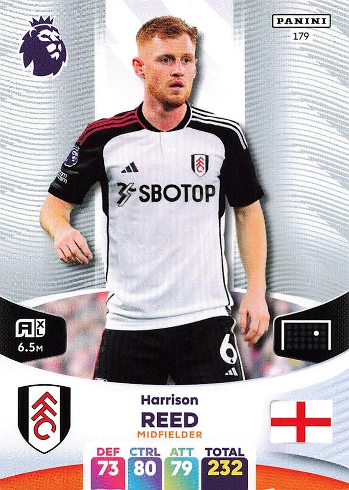 Harrison Reed 2024 Panini Adrenalyn XL Premier League