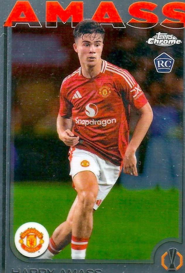 Harry Amass 2024 Topps Chrome UEFA Club Competitions