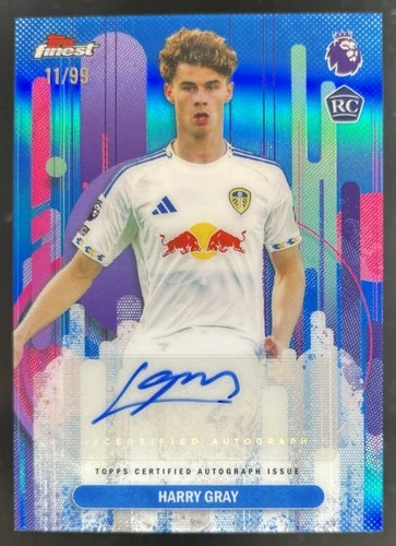 Harry Grigio 2026 Topps Finest Blue Refractor /99