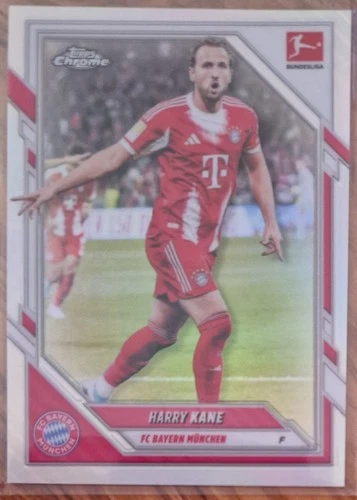 Harry Kane 2025 Topps Bundesliga Chrome Refractor