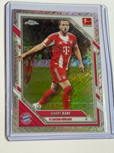 Harry Kane 2025 Topps Bundesliga Chrome Top Refractor /52