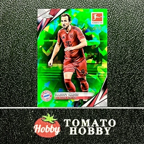 Harry Kane 2024 Topps Bundesliga Sapphire Green Refractor /99