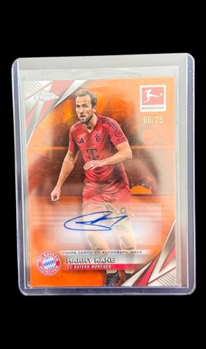 Harry Kane 2024 Topps Bundesliga Sapphire Orange /25