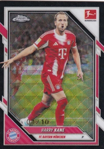 Harry Kane 2026 Topps Chrome Black /10