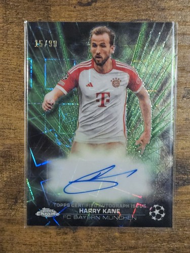 Harry Kane 2023 Topps Chrome Black Lazer /99