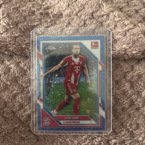 Harry Kane 2025 Topps Chrome Blue Wave 150/150