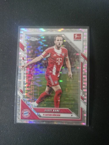 Harry Kane 2025 Topps Chrome Bundesliga Pulsar Refractor
