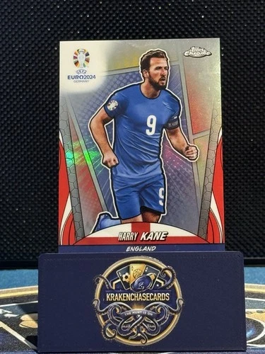 Harry Kane 2024 Topps Chrome Euro 2024