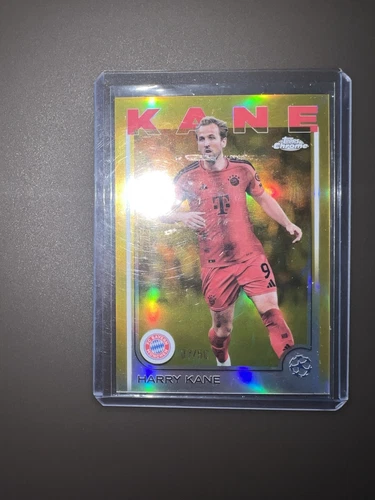 Harry Kane 2025 Topps Chrome Gold /50