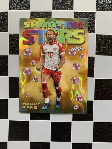 Harry Kane 2023 Topps Chrome Gold Lava