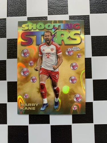 Harry Kane 2023 Topps Chrome Gold Lava