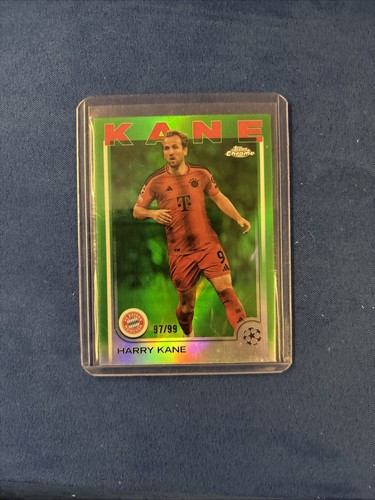 Harry Kane 2024 Topps Chrome Green /99