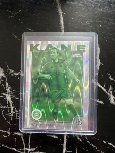 Harry Kane 2024 Topps Chrome Green Refractor