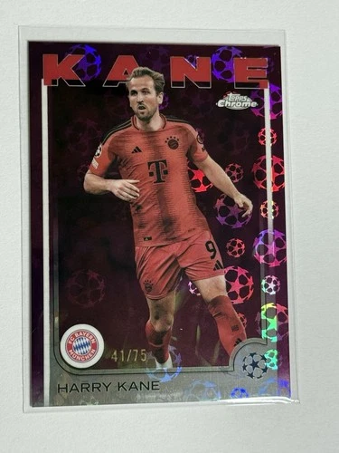 Harry Kane 2024 Topps Chrome Logofractor /75