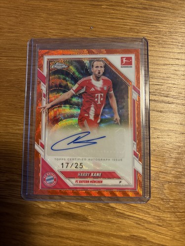 Harry Kane 2026 Topps Chrome Orange Refractor /25