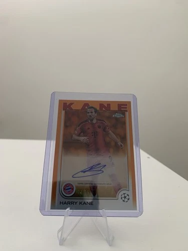 Harry Kane 2024 Topps Chrome Orange Refractor /25