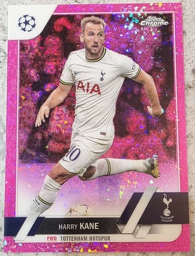 Harry Kane 2022 Topps Chrome Pink Mini Diamond /175