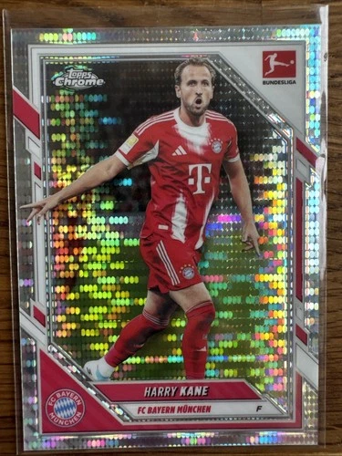 Harry Kane 2025 Topps Chrome Pulsar /25