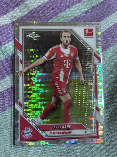 Harry Kane 2025 Topps Chrome Pulsar Refractor