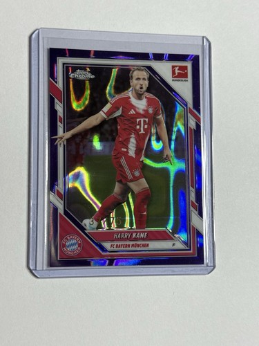 Harry Kane 2025 Topps Chrome Purple Lava /75