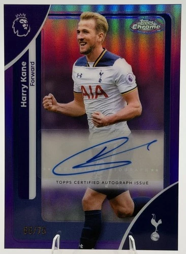 Harry Kane 2026 Topps Chrome Purple Refractor /75