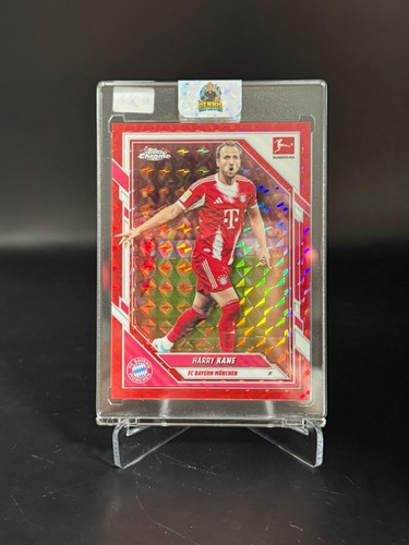 Harry Kane 2025 Topps Chrome Red Geometric /5