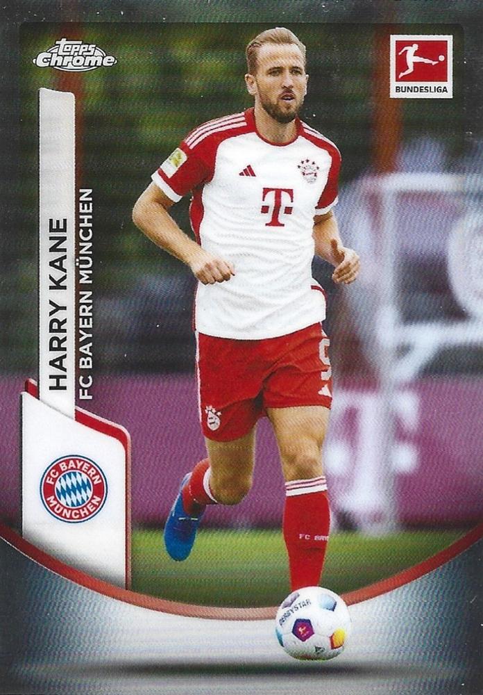Harry Kane 2023 Topps Chrome Refractor
