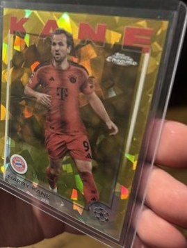 Harry Kane 2025 Topps Chrome Sapphire /50