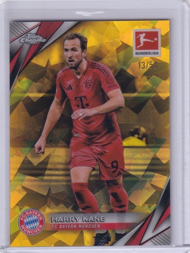 Harry Kane 2024 Topps Chrome Sapphire /50