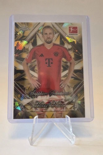 Harry Kane 2025 Topps Chrome Sapphire /50