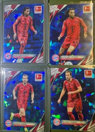 Harry Kane 2024 Topps Chrome Sapphire