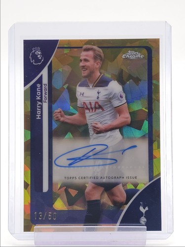 Harry Kane 2026 Topps Chrome Sapphire Gold /50