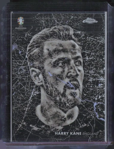 Harry Kane 2024 Topps Chrome UEFA Euro