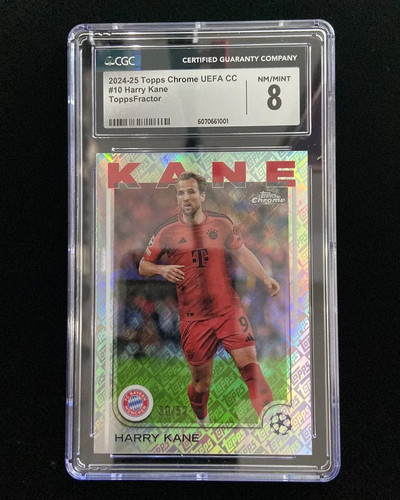 Harry Kane 2024 Topps Chrome UEFA Refractor /52