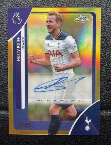 Harry Kane 2025 Topps Cromo Gold /50