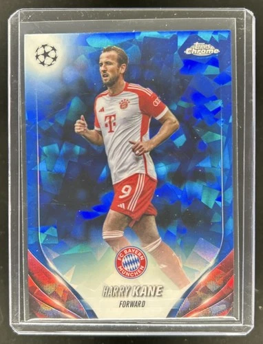 Harry Kane 2023 Topps Cromo Zafiro UEFA Sapphire