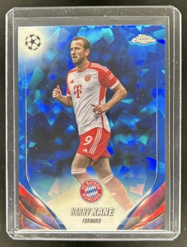 Harry Kane 2024 Topps Cromo Zafiro UEFA Sapphire