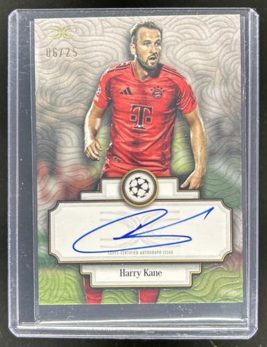 Harry Kane 2024 Topps Definitive UEFA /25
