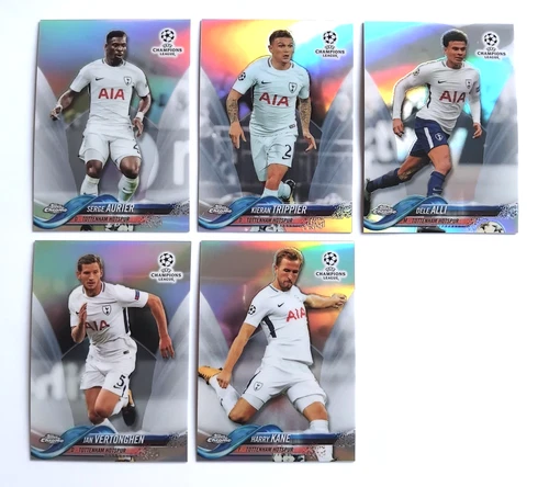 Harry Kane / Dele Alli 2017 Topps Chrome Silver Refractor