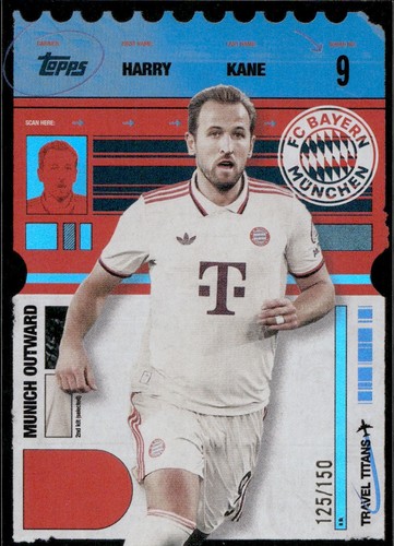 Harry Kane 2025 Topps FC Bayern München Team Set /150
