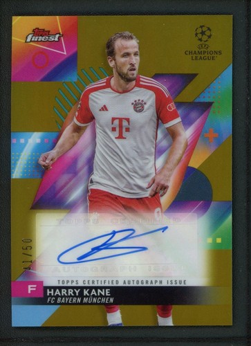 Harry Kane 2024 Topps Finest /50