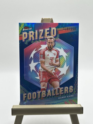 Harry Kane 2023 Topps Finest Azul /150