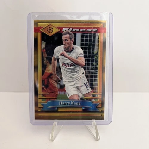 Harry Kane 2023 Topps Finest Gold /50