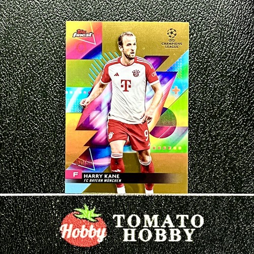 Harry Kane 2023 Topps Finest Gold Refractor /50