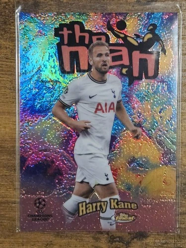 Harry Kane 2023 Topps Finest Gold Rosa /75